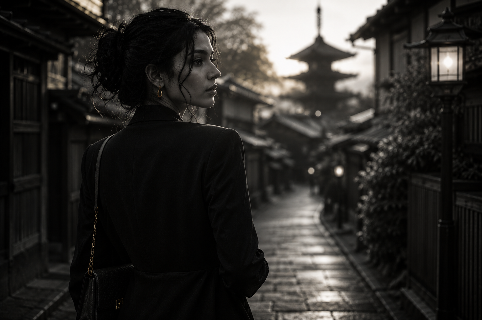 Kyoto story at dawn