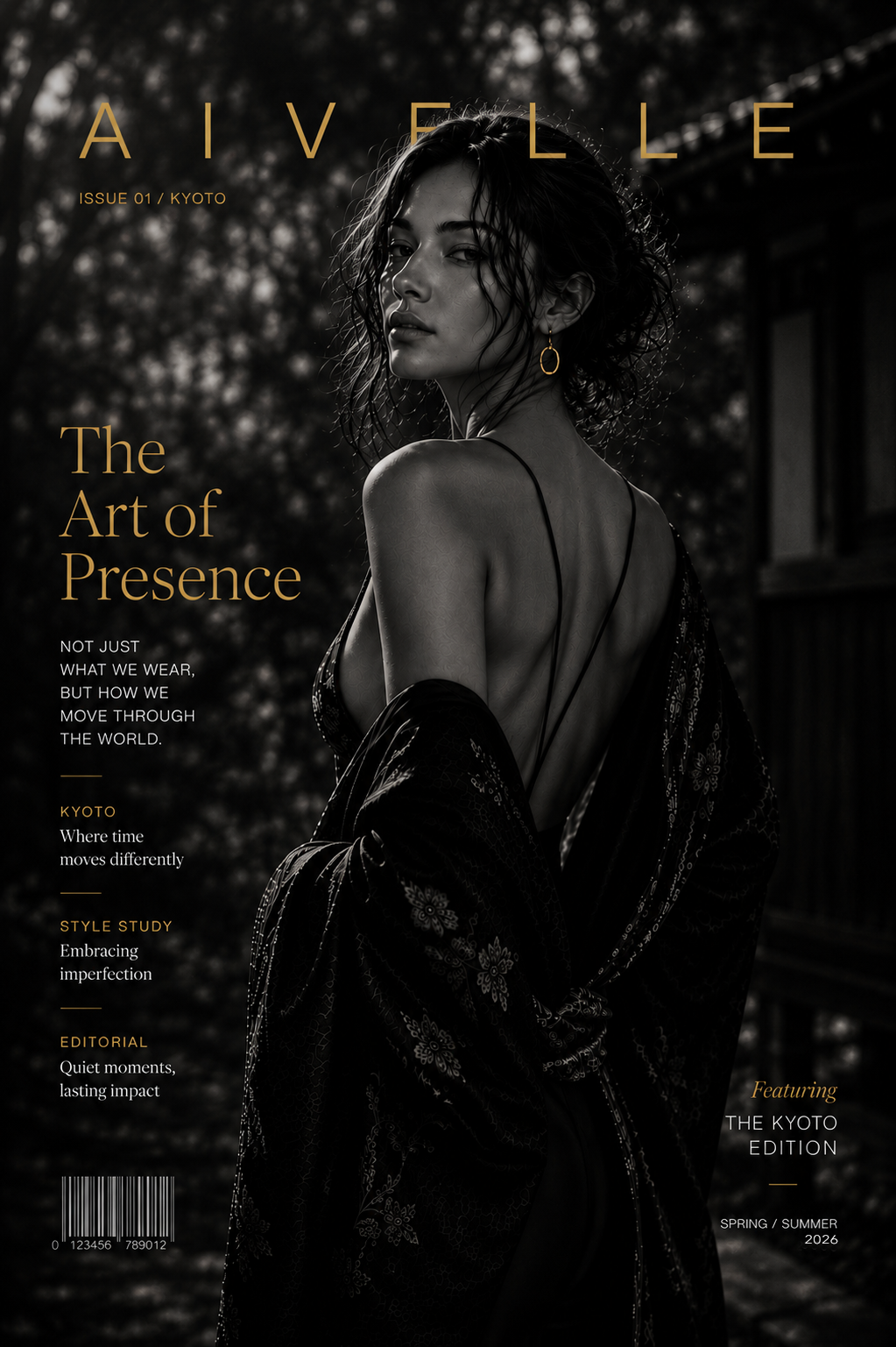 Issue One Cover - Kyoto